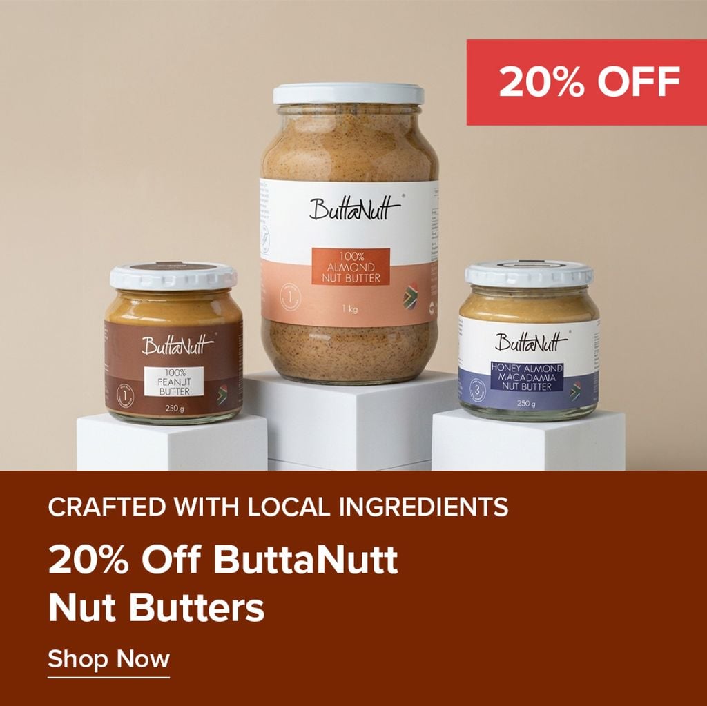20% Off Buttanutt Nut Butters